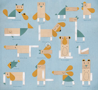 Wooden Toys -The Fox & The Mouse