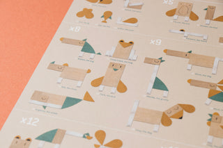 Wooden Toys -The Fox & The Mouse