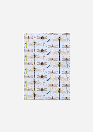 Dragonflies A5 Plain Paper Recycled Notebook
