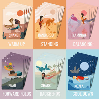 Kids Yoga Cards