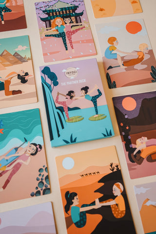 Partner Yoga Cards
