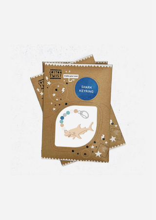 Make Your Own Shark Keyring Kit