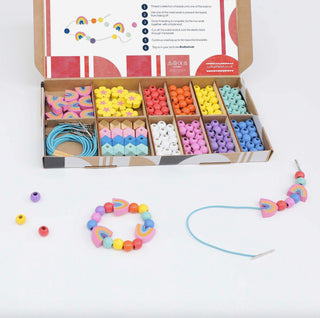 Rainbow & Flower Bracelet Making Kit