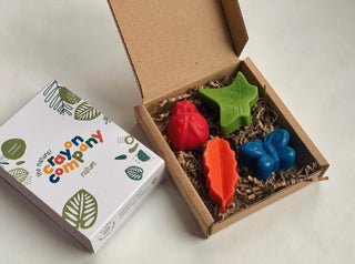 Mini Set of 4 Crayons - Spring time