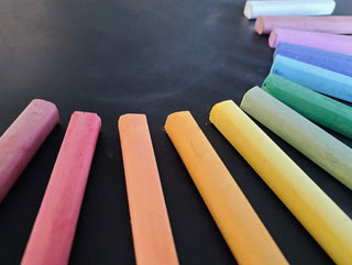 Mercurius Blackboard Pastel Chalk 12 Col. assorted