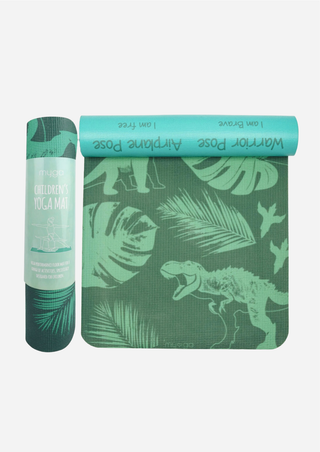 Jurassic Jungle Kids Yoga Mat