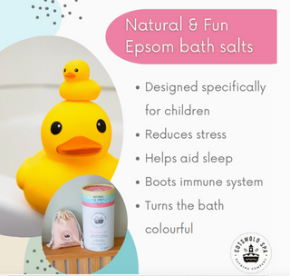 1kg Children's Epsom Salts Natural & Fun
